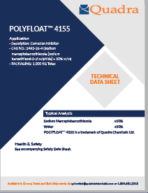 Polyfloat 4155技术数据表来自Quadra Mining