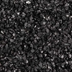 Raw carbon ready for processing
